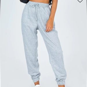 Princess Polly Nero Sweatpants